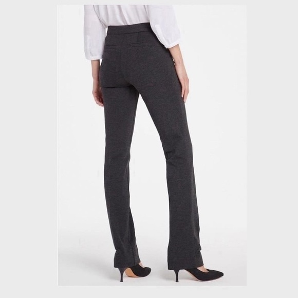 NYDJ Lift & Tuck technology StitchFix Straight leg Trousers in Charcoal - Picture 2 of 8